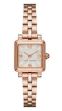 Buy Shop Marc Jacobs Vic Silver Dial Rose Gold Steel Strap Watch for Women - MJ3530 USA Online