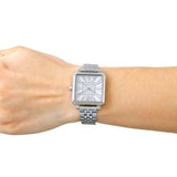 Buy Shop Marc Jacobs Vic Silver Dial Silver Steel Strap Watch for Women - MJ3461 USA Online