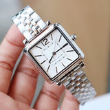 Buy Shop Marc Jacobs Vic Silver Dial Silver Steel Strap Watch for Women - MJ3461 USA Online