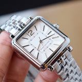 Buy Shop Marc Jacobs Vic Silver Dial Silver Steel Strap Watch for Women - MJ3461 USA Online