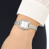 Buy Shop Marc Jacobs Vic Silver Dial Silver Steel Strap Watch for Women - MJ3529 USA Online