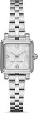 Buy Shop Marc Jacobs Vic Silver Dial Silver Steel Strap Watch for Women - MJ3529 USA Online