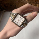 Buy Shop Marc Jacobs Vic Silver Dial Two Tone Steel Strap Watch for Women - MJ3463 USA Online
