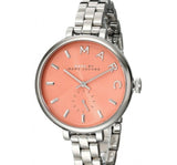 Buy Shop Marc Jacobs Sally Orange Dial Silver Steel Strap Watch for Women - MBM3365 USA Online