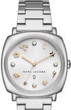 Buy Shop Marc Jacobs Mandy Silver Dial Silver Steel Strap Watch for Women - MJ3572 USA Online