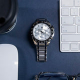 Buy Shop Maserati Traguardo Chronograph Silver Dial Silver Steel Strap Watch For Men - R8873612049 USA Online