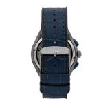 Buy Shop Maserati Triconic Chronograph White Dial Blue Leather Strap Watch For Men - R8871639001 USA Online