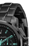 Buy Shop Maserati Aqua Edition Quartz Precision Chronograph Black Dial Watch For Men - R8873644003 USA Online