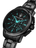Buy Shop Maserati Aqua Edition Quartz Precision Chronograph Black Dial Watch For Men - R8873644003 USA Online