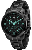 Buy Shop Maserati Aqua Edition Quartz Precision Chronograph Black Dial Watch For Men - R8873644003 USA Online