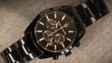Buy Shop Maserati Attrazione Chronograph Black Dial Black Steel Strap Watch for Men - R8853151009 USA Online