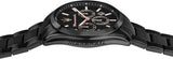 Buy Shop Maserati Attrazione Chronograph Black Dial Black Steel Strap Watch for Men - R8853151009 USA Online