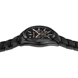 Buy Shop Maserati Attrazione Chronograph Black Dial Black Steel Strap Watch for Men - R8853151009 USA Online