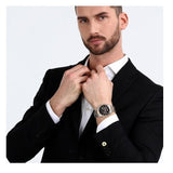 Buy Shop Maserati Attrazione Chronograph Black Dial Two Tone Steel Strap Watch for Men - R8853151002 USA Online
