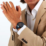 Buy Shop Maserati Attrazione Chronograph Blue Dial Blue Steel Strap Watch for Men - R8873626003 USA Online