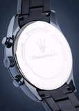 Buy Shop Maserati Attrazione Chronograph Blue Dial Blue Steel Strap Watch for Men - R8873626003 USA Online