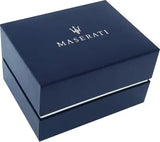 Buy Shop Maserati Attrazione Chronograph Blue Dial Grey Steel Strap Watch for Men - R8853151012 USA Online