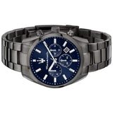 Buy Shop Maserati Attrazione Chronograph Blue Dial Grey Steel Strap Watch for Men - R8853151012 USA Online