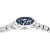 Buy Shop Maserati Attrazione Chronograph Blue Dial Silver Steel Strap Watch for Men - R8853151005 USA Online