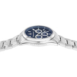 Buy Shop Maserati Attrazione Chronograph Blue Dial Silver Steel Strap Watch for Men - R8853151005 USA Online