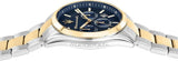 Buy Shop Maserati Attrazione Chronograph Blue Dial Two Tone Steel Strap Watch for Men - R8853151008 USA Online