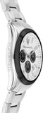 Buy Shop Maserati Attrazione Chronograph White Dial Silver Steel Strap Watch for Men - R8853151004 USA Online