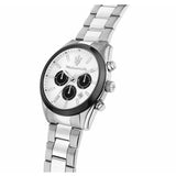 Buy Shop Maserati Attrazione Chronograph White Dial Silver Steel Strap Watch for Men - R8853151004 USA Online