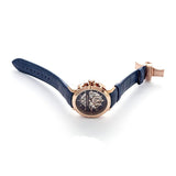 Buy Shop Maserati Automatic Blue Dial Blue Leather Strap Watch For Men - R8821119005 USA Online
