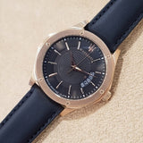 Buy Shop Maserati Circuito Black Dial Black Leather Strap Watch For Men - R8851127001 USA Online