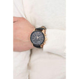 Buy Shop Maserati Circuito Black Dial Black Leather Strap Watch For Men - R8871627001 USA Online