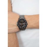 Buy Shop Maserati Circuito Black Dial Black Steel Strap Watch For Men - R8873627001 USA Online