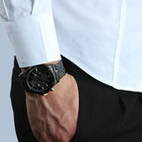 Buy Shop Maserati Circuito Black Dial Black Steel Strap Watch For Men - R8873627001 USA Online