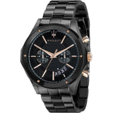 Buy Shop Maserati Circuito Black Dial Black Steel Strap Watch For Men - R8873627001 USA Online