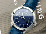 Buy Shop Maserati Circuito Blue Dial Blue Leather Strap Watch For Men - R8851127003 USA Online