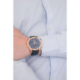 Buy Shop Maserati Circuito Blue Dial Blue Leather Strap Watch For Men - R8871627002 USA Online