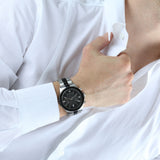 Buy Shop Maserati Circuito Chronograph Black Dial Two Tone Steel Strap Watch For Men - R8873627003 USA Online