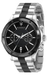 Buy Shop Maserati Circuito Chronograph Black Dial Two Tone Steel Strap Watch For Men - R8873627003 USA Online