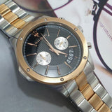 Buy Shop Maserati Circuito Chronograph Black Dial Two Tone Steel Strap Watch For Men - R8873627004 USA Online