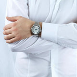 Buy Shop Maserati Circuito Silver Dial Silver Steel Strap Watch For Men - R8853127001 USA Online