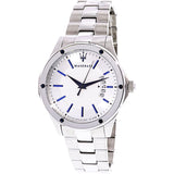 Buy Shop Maserati Circuito Silver Dial Silver Steel Strap Watch For Men - R8853127001 USA Online