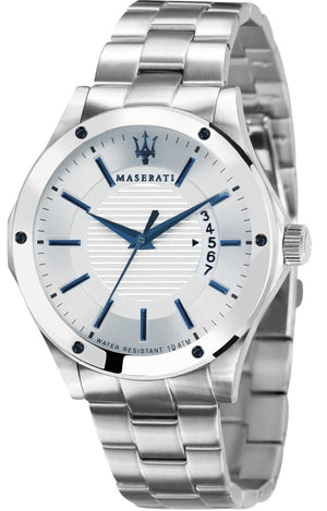 Buy Shop Maserati Circuito Silver Dial Silver Steel Strap Watch For Men - R8853127001 USA Online