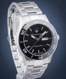 Buy Shop Maserati Competizione Automatic Black Dial Silver Steel Strap Watch For Men - R8823100002 USA Online