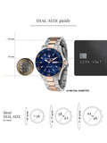 Buy Shop Maserati Competizione Automatic Blue Dial Two Tone Steel Strap Watch For Men - R8823100001 USA Online