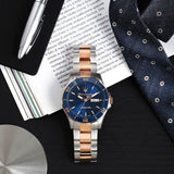 Buy Shop Maserati Competizione Automatic Blue Dial Two Tone Steel Strap Watch For Men - R8823100001 USA Online