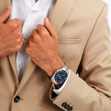 Buy Shop Maserati Competizione Automatic Blue Dial Two Tone Steel Strap Watch For Men - R8823100001 USA Online