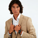 Buy Shop Maserati Competizione Black Dial Black Steel Strap Watch For Men - R8853100035 USA Online