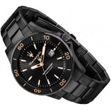 Buy Shop Maserati Competizione Black Dial Black Steel Strap Watch For Men - R8853100035 USA Online
