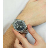 Buy Shop Maserati Competizione Black Dial Silver Steel Strap Watch for Men - R8853100028 USA Online