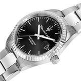 Buy Shop Maserati Competizione Black Dial Silver Steel Strap Watch for Men - R8853100028 USA Online