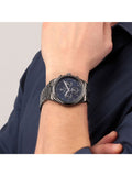 Buy Shop Maserati Competizione Blue Dial Grey Steel Strap Watch For Men - R8853100019 USA Online
